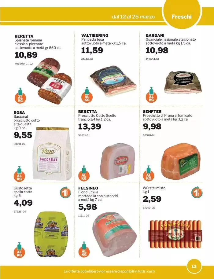 Volantino Food & Beverage da 12 marzo a 25 marzo di 2025 - Pagina del volantino 13