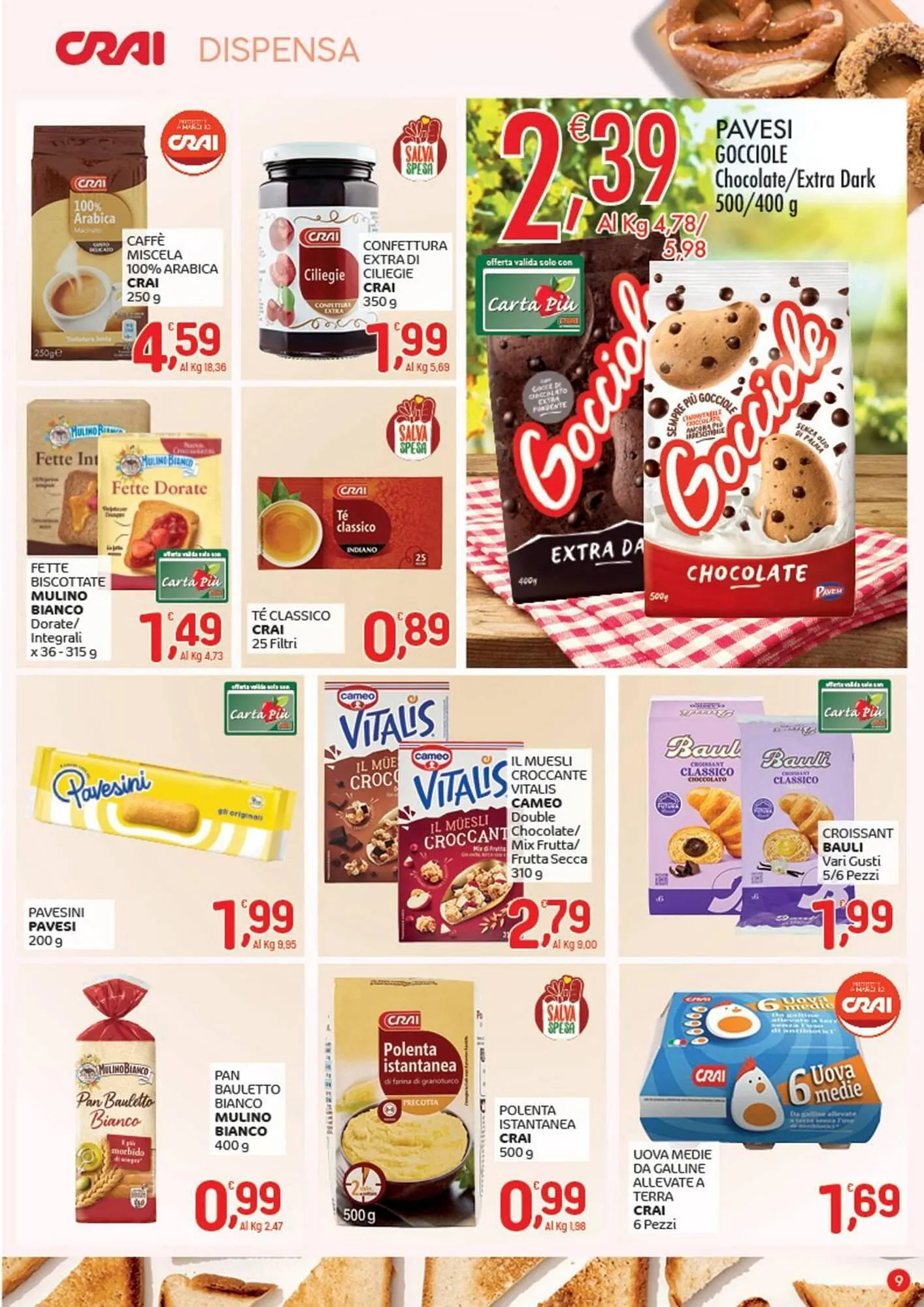 Volantino Crai da 18 dicembre a 31 dicembre di 2025 - Pagina del volantino 9