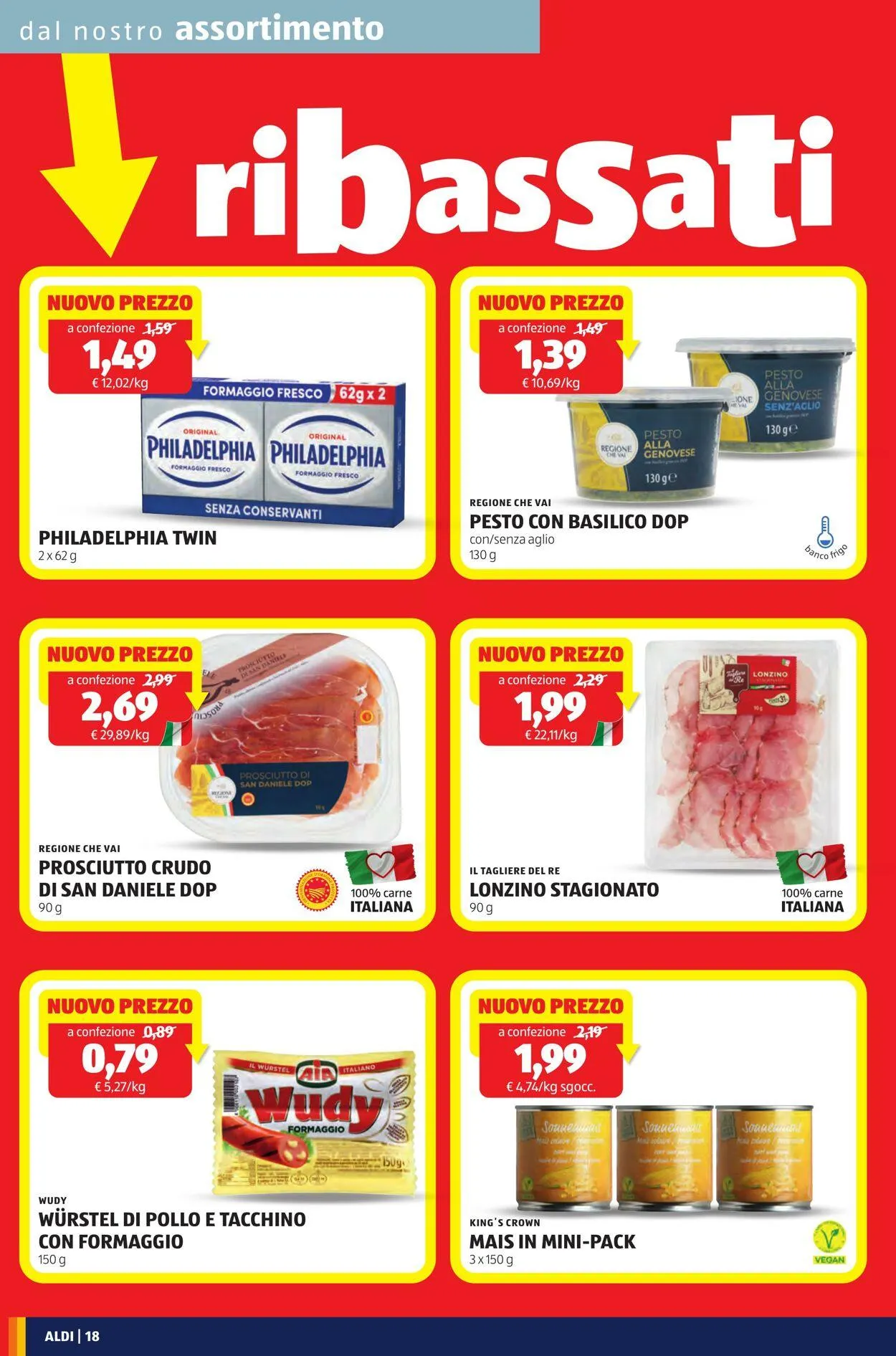 Aldi Volantino attuale da 1 settembre a 7 settembre di 2025 - Pagina del volantino 18