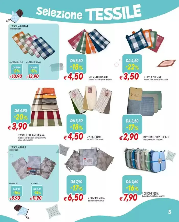 Selezione Tessile da 8 maggio a 1 giugno di 2025 - Pagina del volantino 5