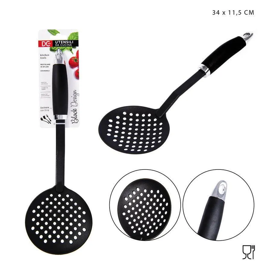 Dc - Black Design Nylon Skimmer 34X11.5 Cm