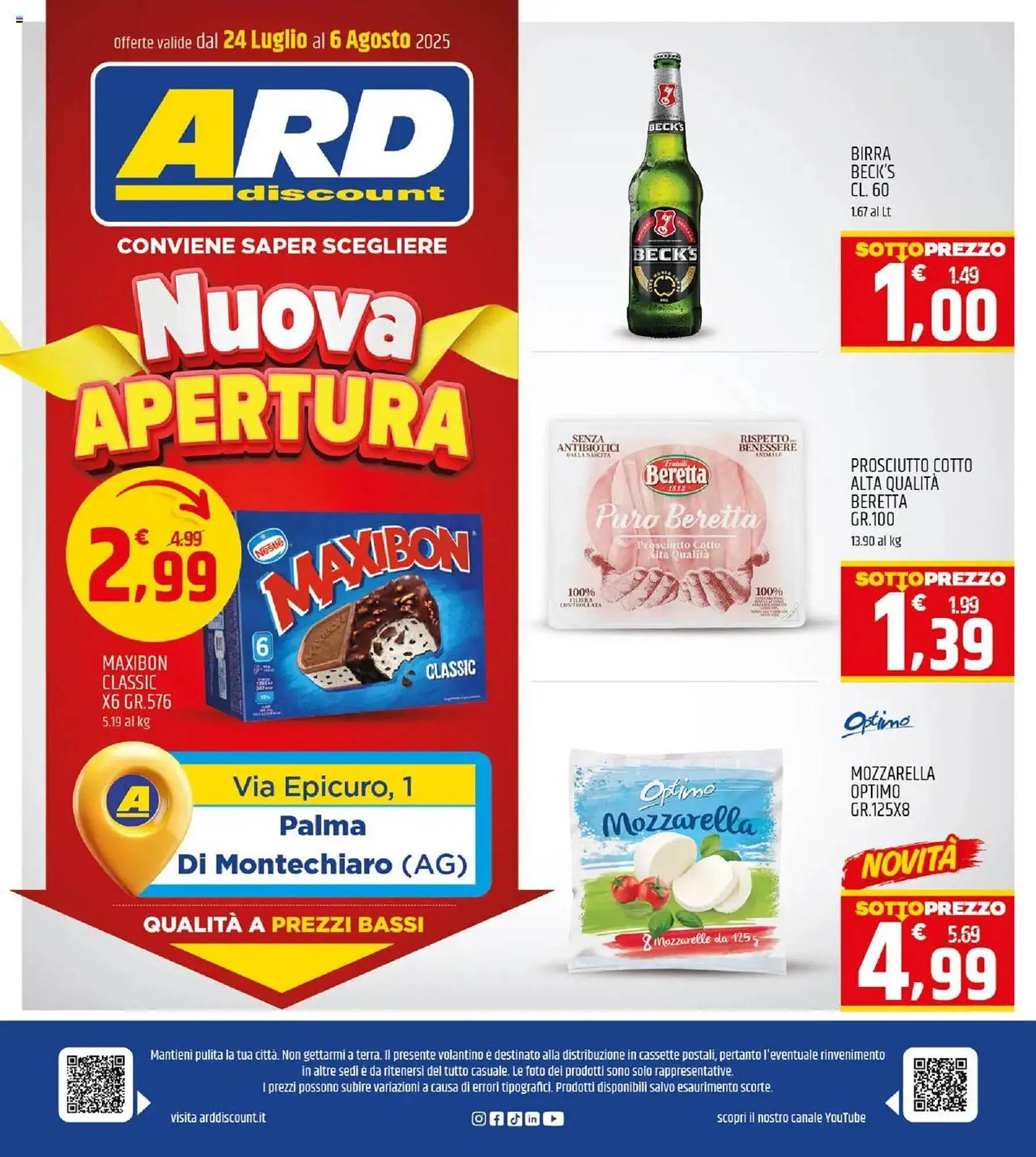 Volantino Ard Discount da 24 luglio a 6 agosto di 2025 - Pagina del volantino 20