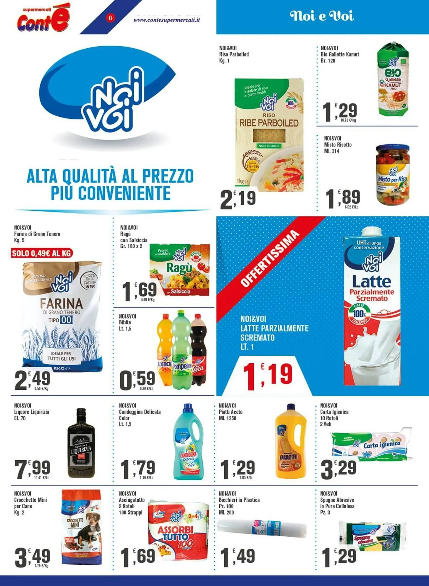 Volantino Conté Supermercati da 31 luglio a 10 agosto di 2025 - Pagina del volantino 6