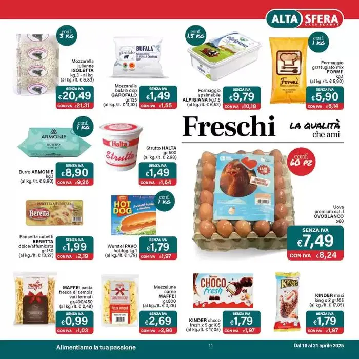 Buona Pasqua! da 10 aprile a 21 aprile di 2025 - Pagina del volantino 11