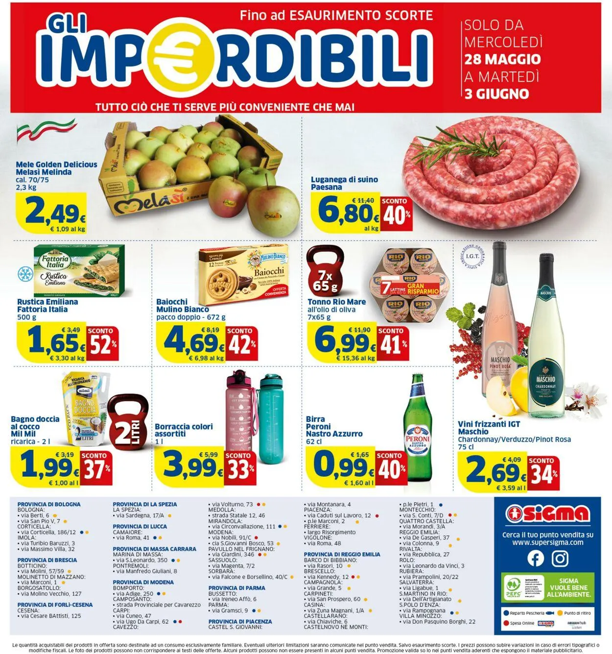 Sigma - Bologna Volantino attuale da 21 maggio a 3 giugno di 2025 - Pagina del volantino 20