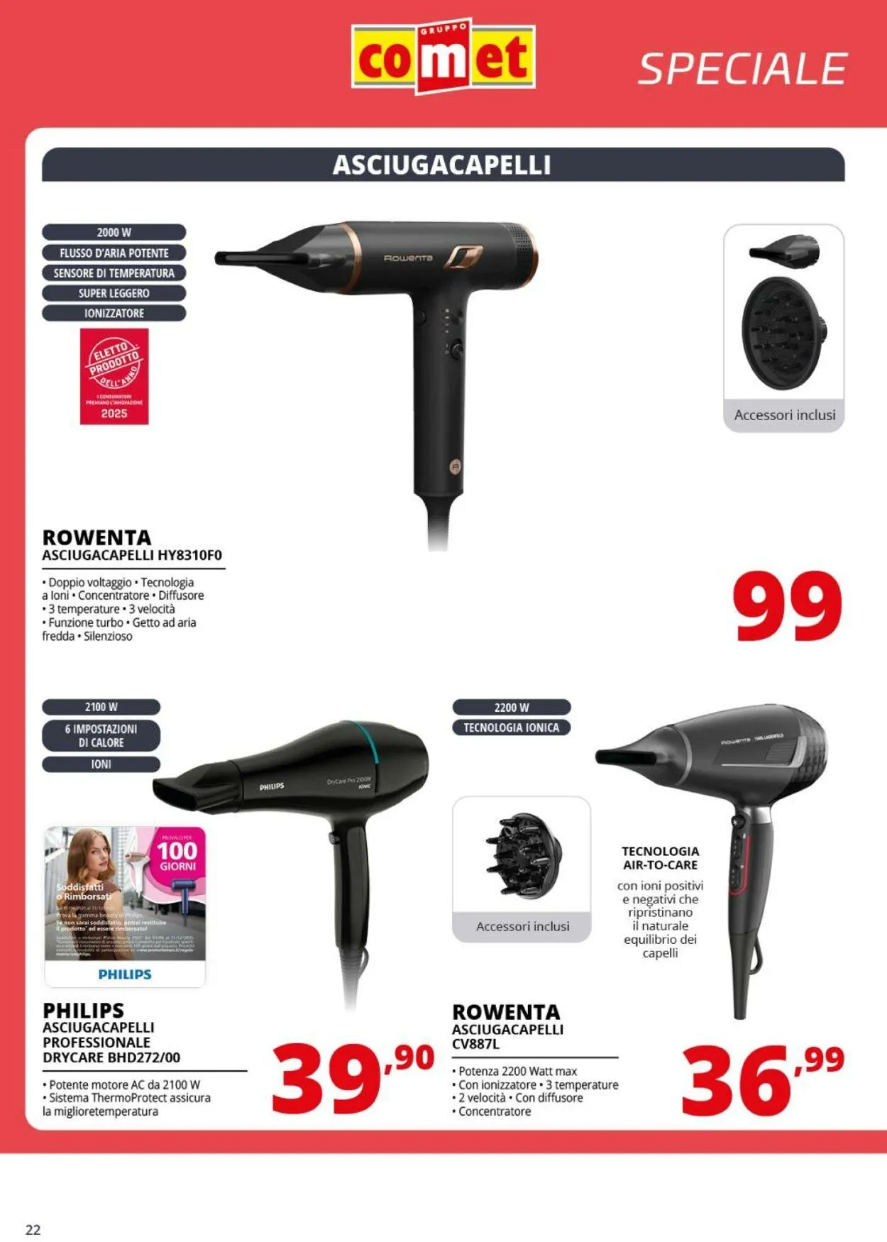 Comet Volantino attuale da 6 giugno a 18 giugno di 2025 - Pagina del volantino 22