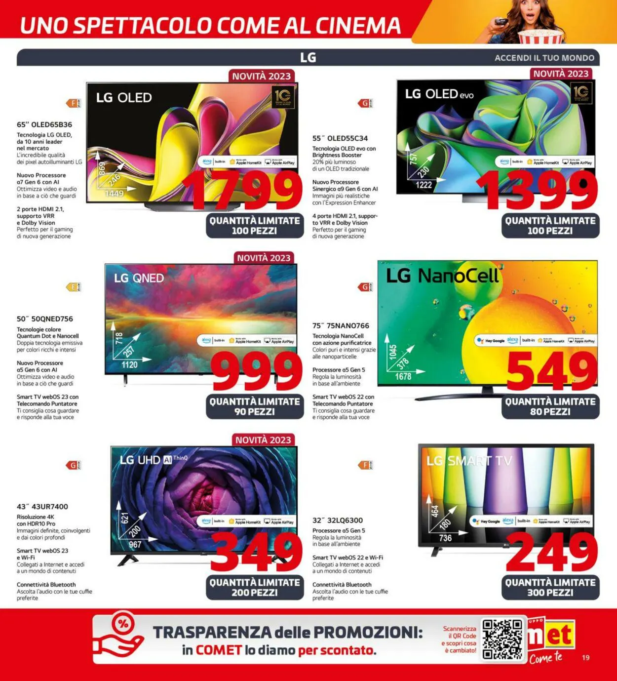 Comet Volantino attuale da 1 dicembre a 7 dicembre di 2023 - Pagina del volantino 19