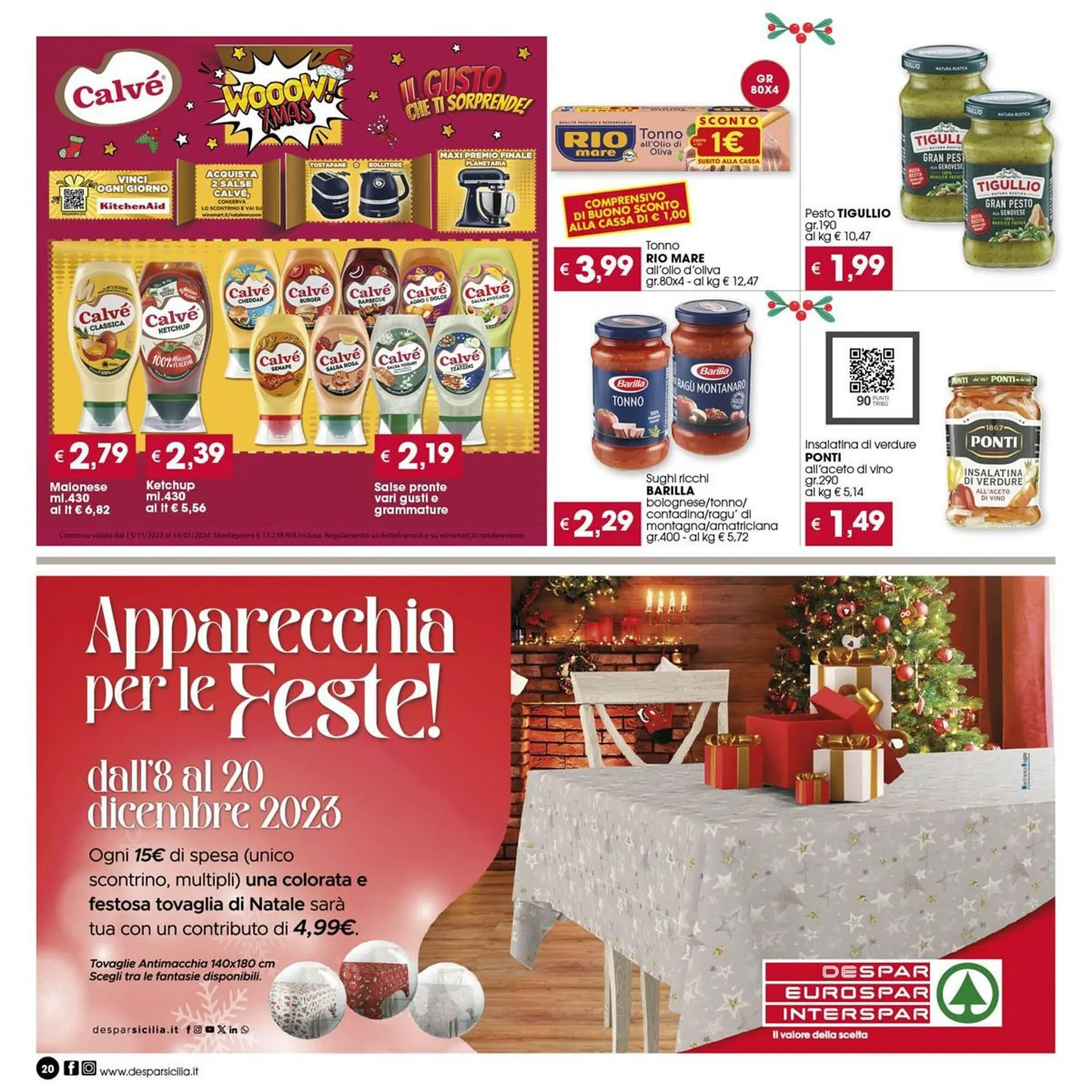 Volantino Despar da 15 dicembre a 26 dicembre di 2023 - Pagina del volantino 20