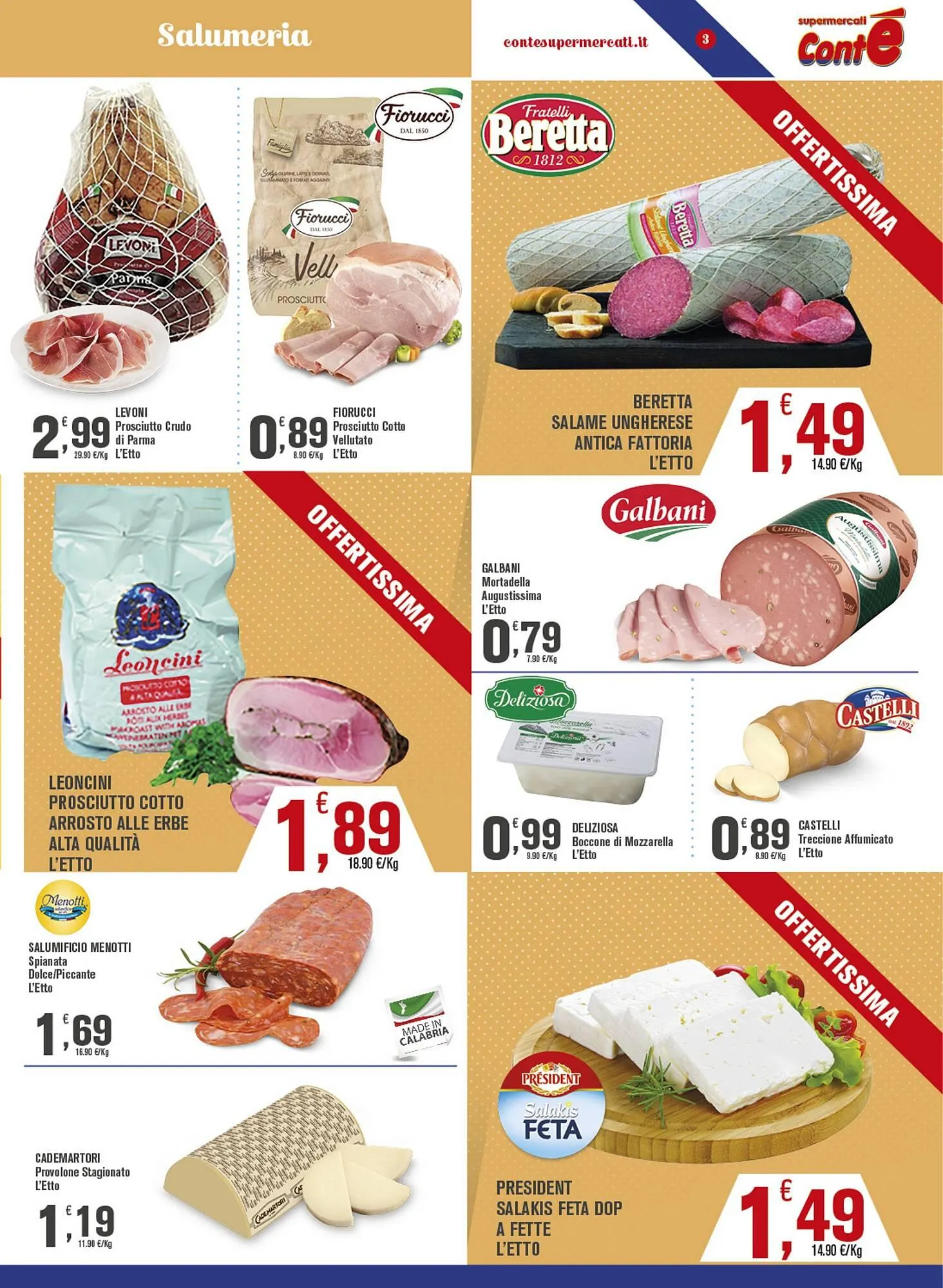 Volantino Conté Supermercati da 2 ottobre a 12 ottobre di 2025 - Pagina del volantino 3