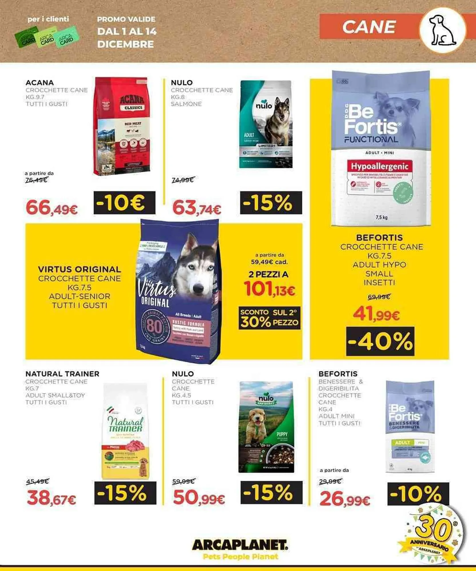 Volantino Arcaplanet da 8 dicembre a 14 dicembre di 2025 - Pagina del volantino 9