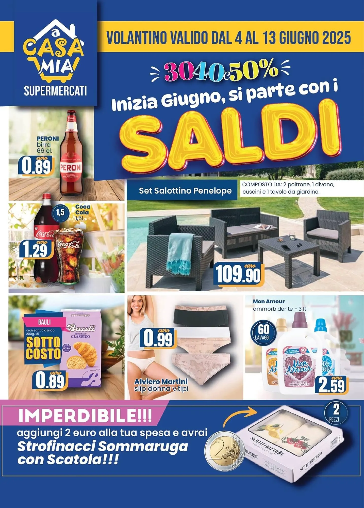 Volantino A Casa Mia da 4 giugno a 13 giugno di 2025 - Pagina del volantino 1