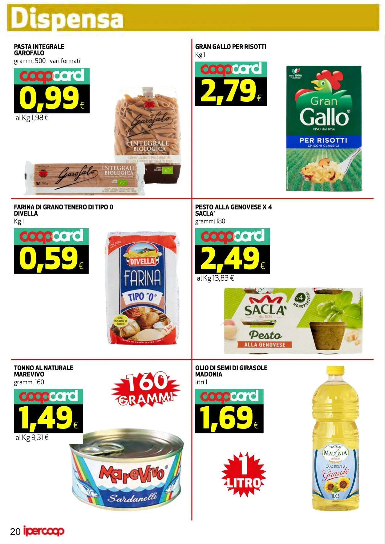 Coop Volantino attuale da 18 agosto a 26 agosto di 2025 - Pagina del volantino 20