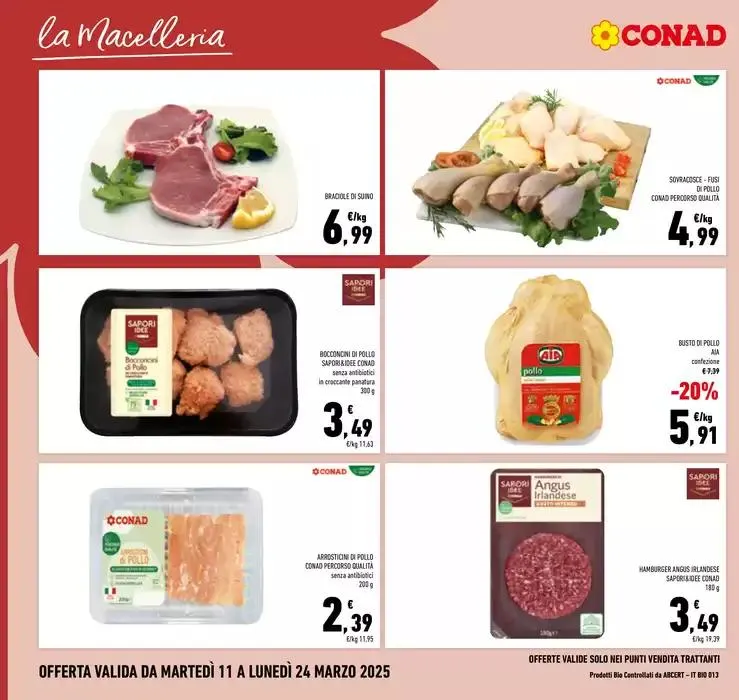 Prezzi a pezzi da 11 marzo a 24 marzo di 2025 - Pagina del volantino 6