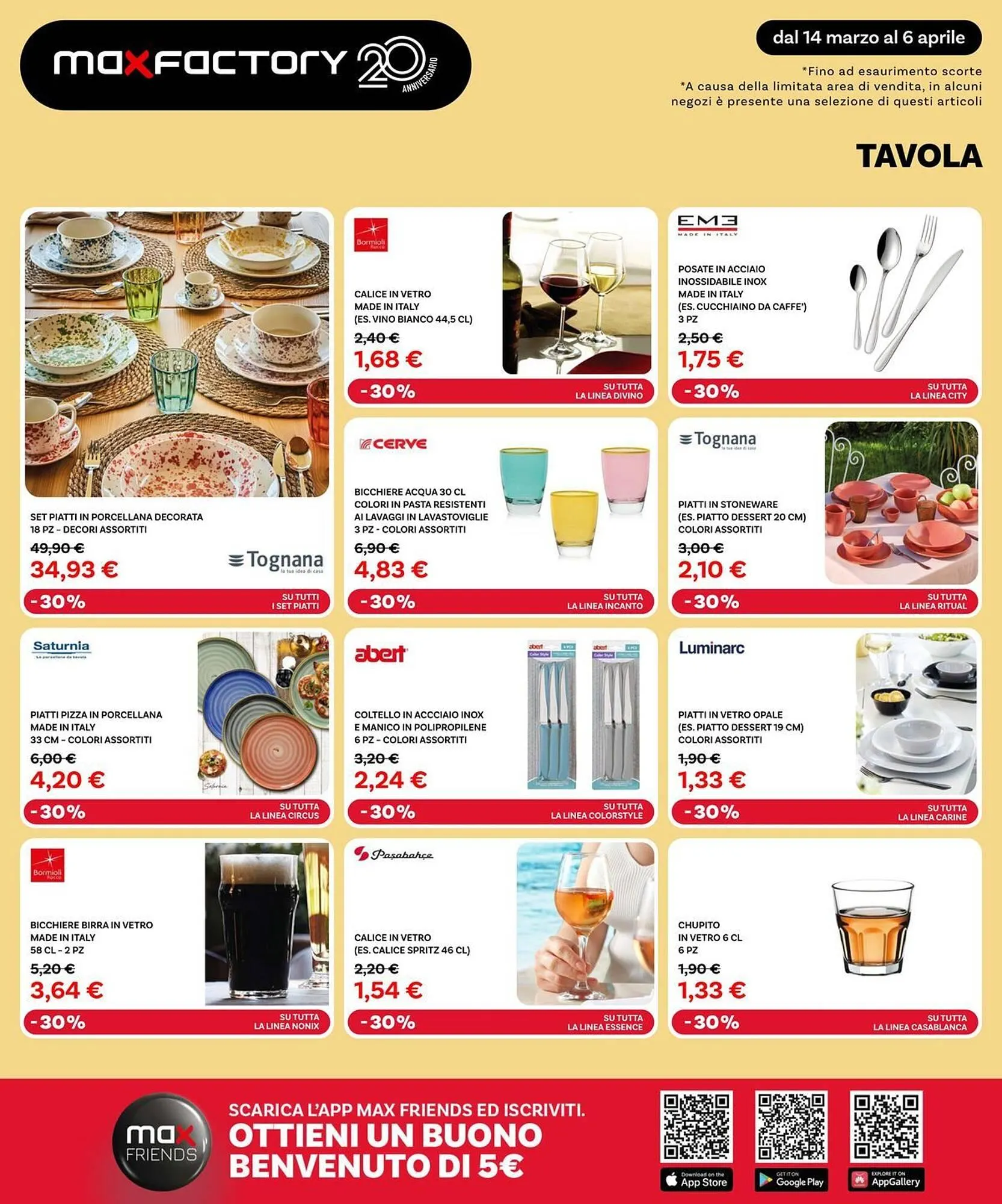 Volantino Max Factory da 14 marzo a 6 aprile di 2025 - Pagina del volantino 6