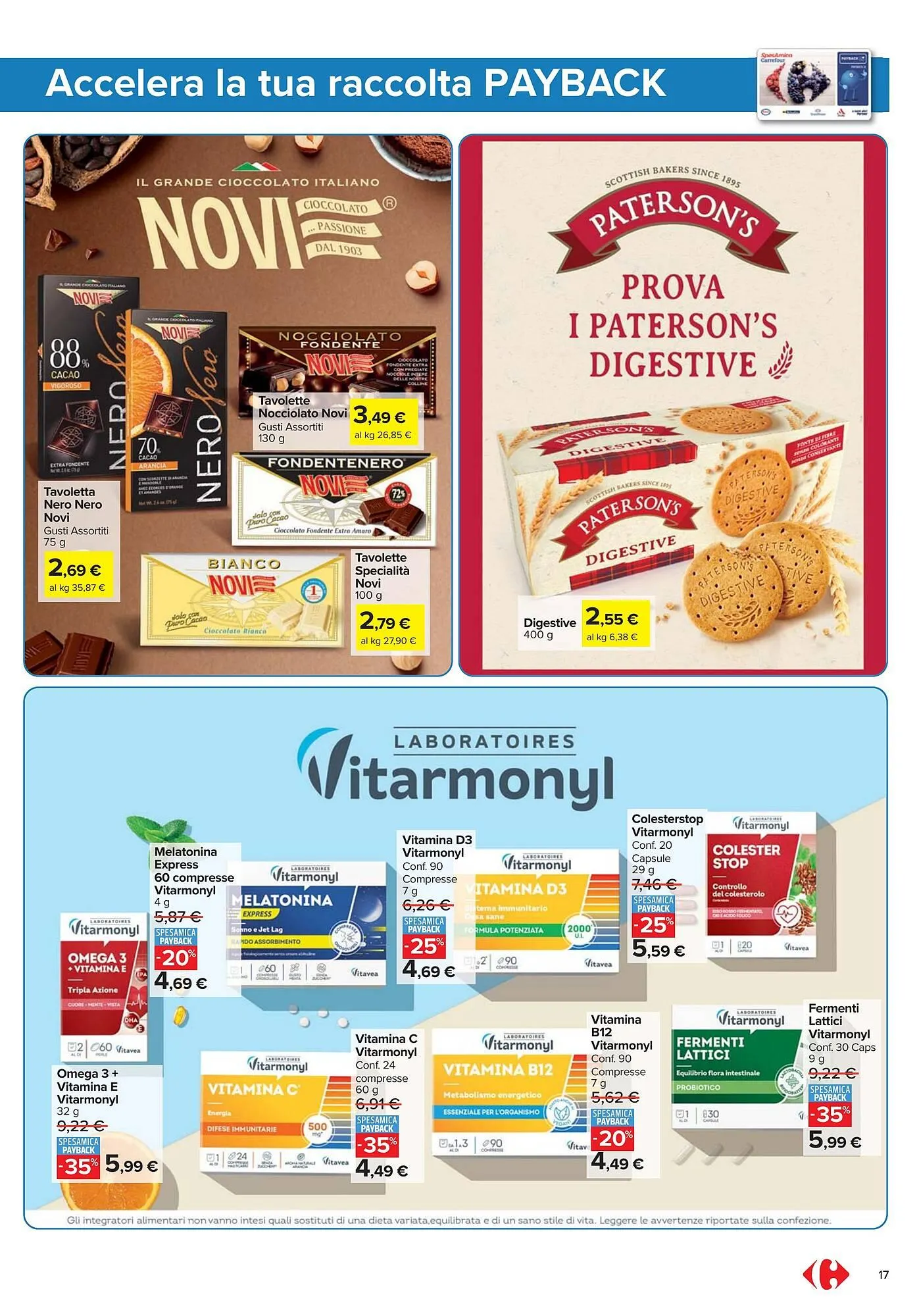 Volantino Carrefour Market da 13 marzo a 23 marzo di 2026 - Pagina del volantino 17