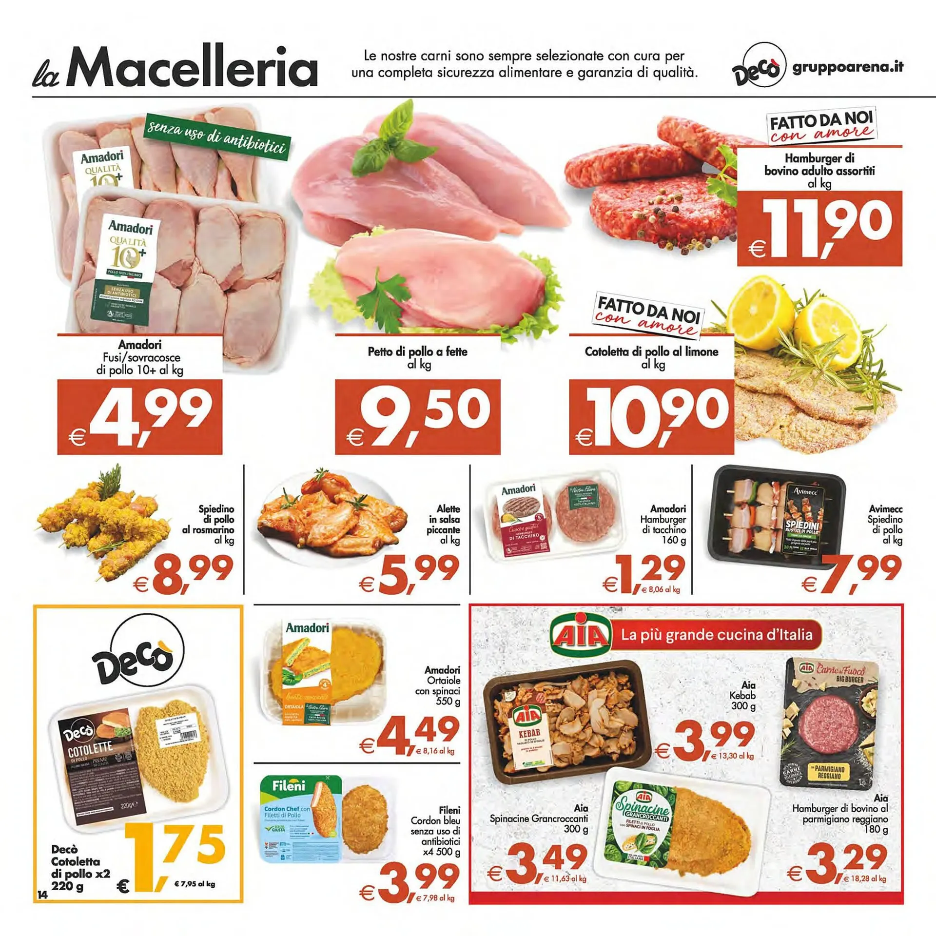 Volantino Deco Supermercati da 1 agosto a 10 agosto di 2025 - Pagina del volantino 14