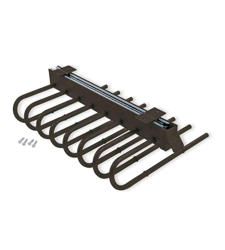 PORTA PANTALONI SX ESTRAIBILE PER ARMADIO MOKA - EMUCA.