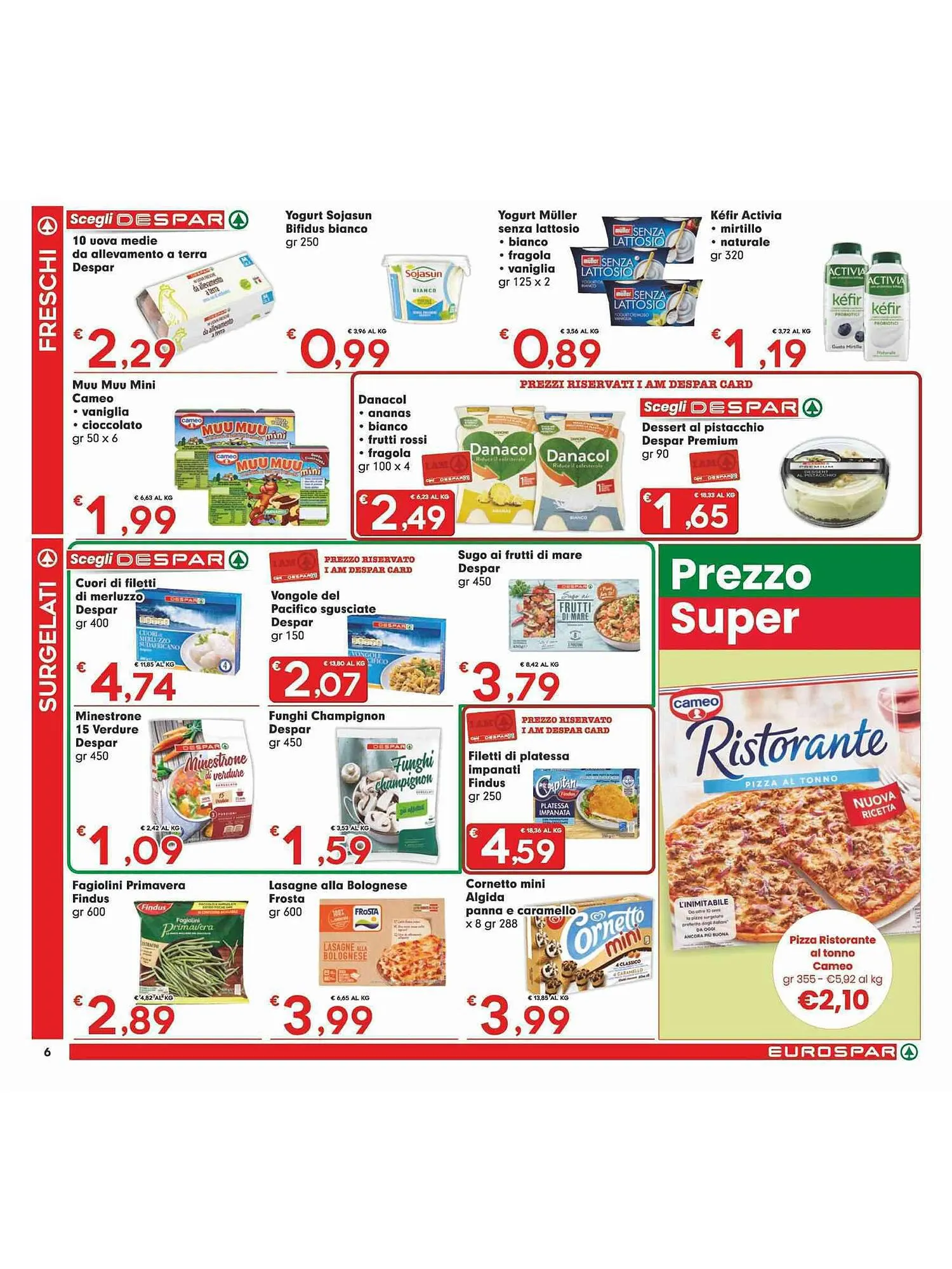 Volantino Eurospar da 31 agosto a 13 settembre di 2023 - Pagina del volantino 6