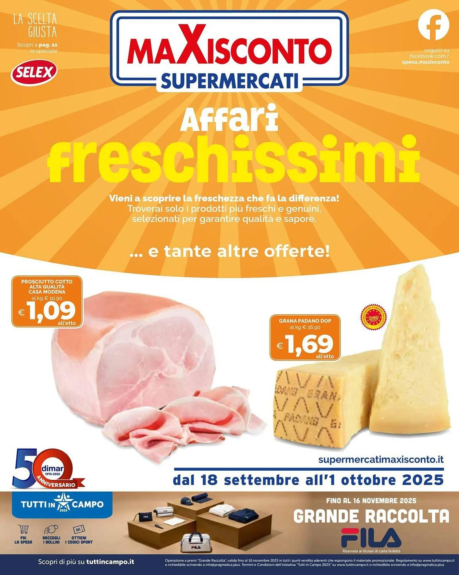 Volantino Maxisconto da 18 settembre a 1 ottobre di 2025 - Pagina del volantino 1
