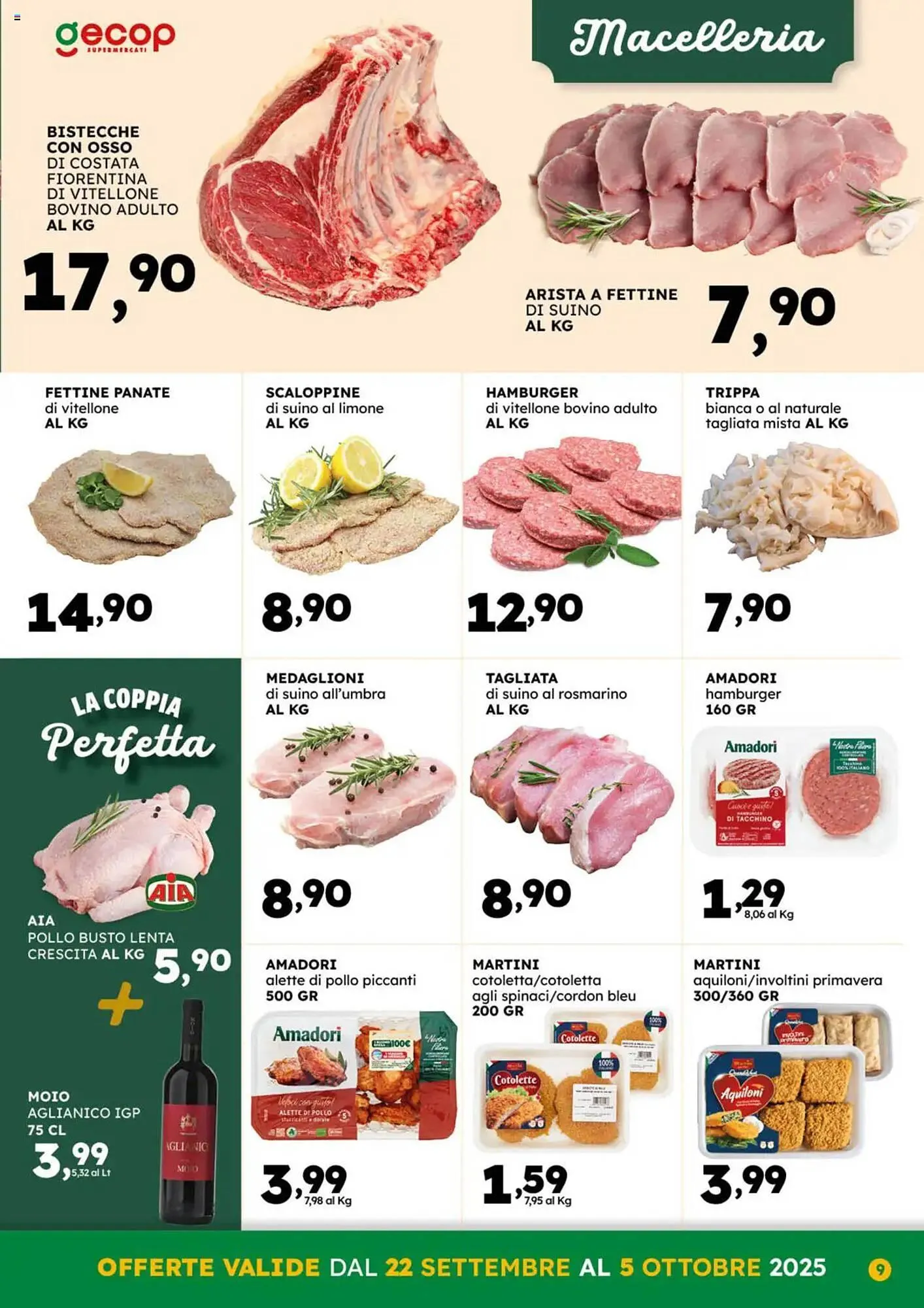 Volantino Gecop da 22 settembre a 5 ottobre di 2025 - Pagina del volantino 9