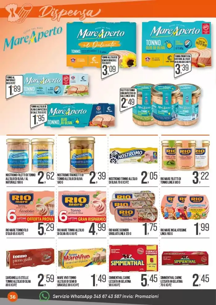 Buona pasqua a prezzi convenienti! da 7 aprile a 27 aprile di 2025 - Pagina del volantino 36