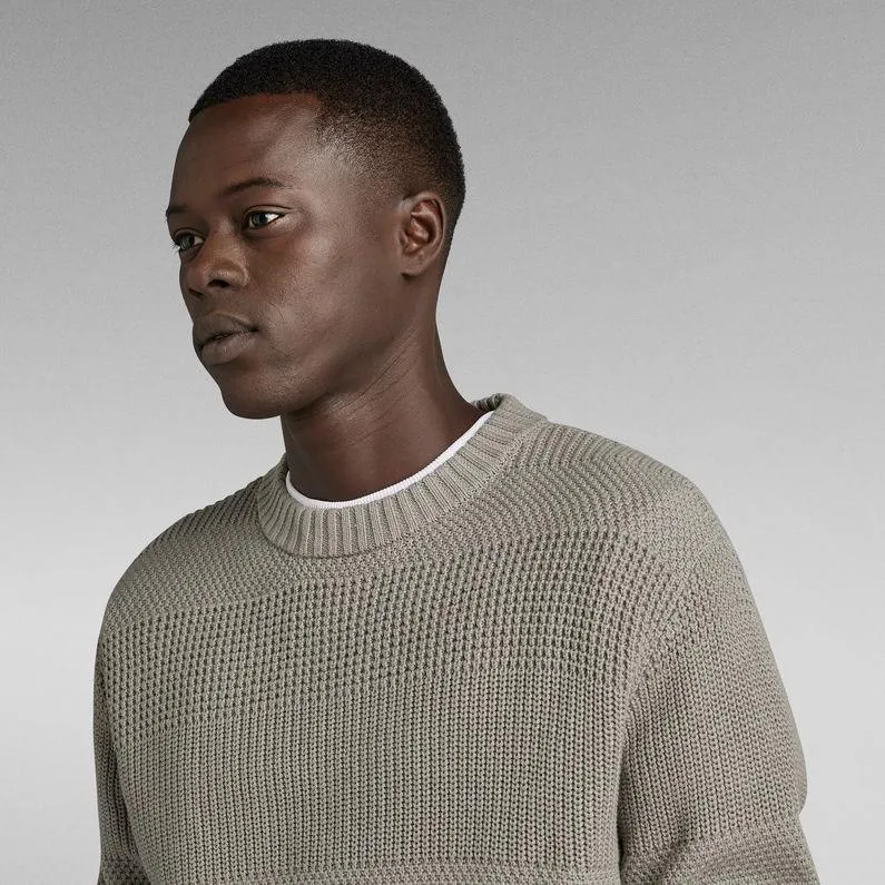 Hori Structure Knitted Sweater