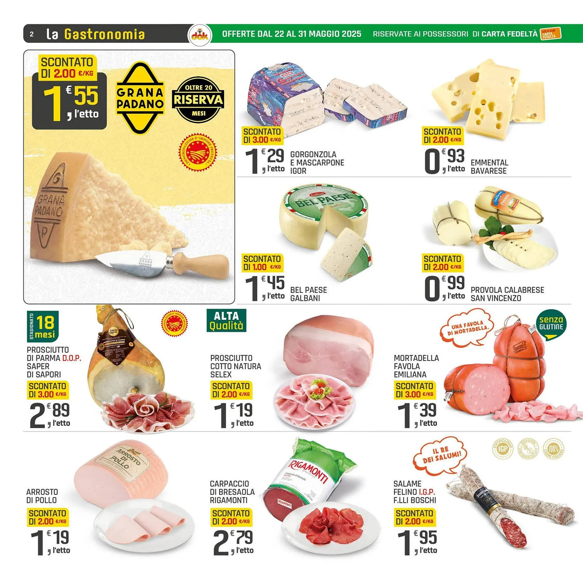 Volantino Supermercati Dok da 22 maggio a 31 maggio di 2025 - Pagina del volantino 2