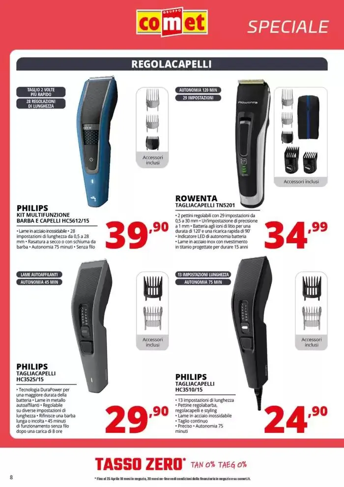 Speciale Piccoli Elettrodomestici! da 17 aprile a 7 maggio di 2025 - Pagina del volantino 8
