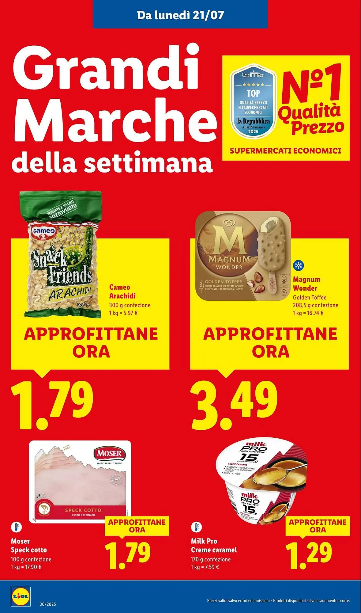 Volantino Lidl da 21 luglio a 27 luglio di 2025 - Pagina del volantino 16