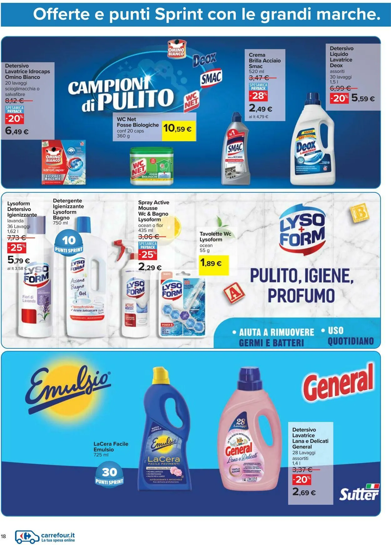 Carrefour Volantino attuale da 7 novembre a 16 novembre di 2025 - Pagina del volantino 18
