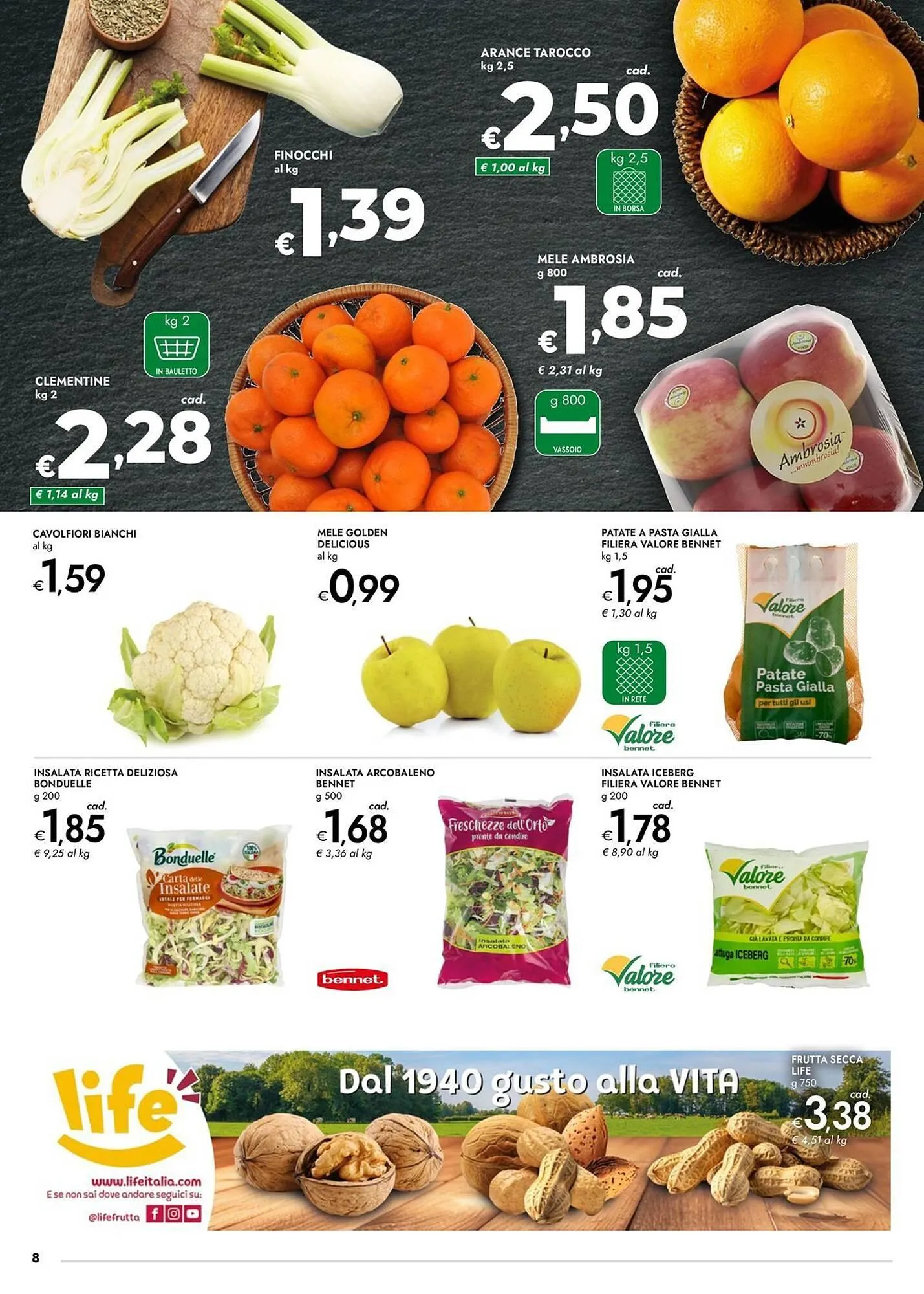 Volantino Bennet da 4 dicembre a 17 dicembre di 2025 - Pagina del volantino 8