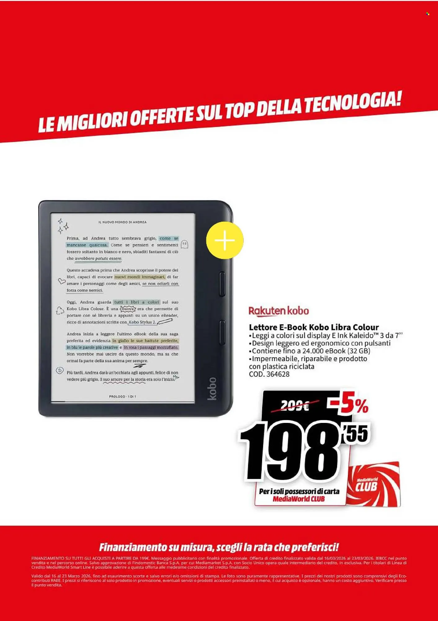 Volantino MediaWorld da 16 marzo a 23 marzo di 2026 - Pagina del volantino 23