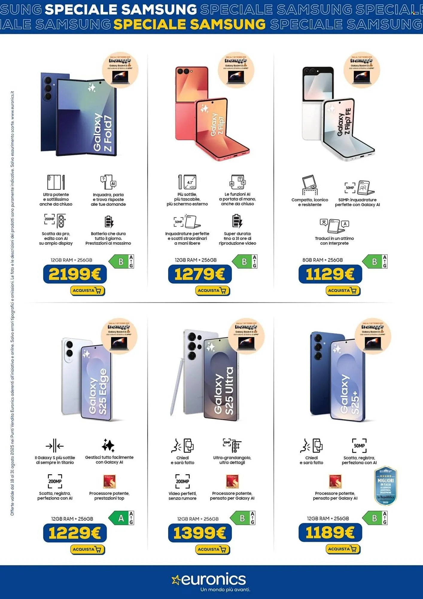 Volantino Euronics da 18 agosto a 31 agosto di 2025 - Pagina del volantino 2