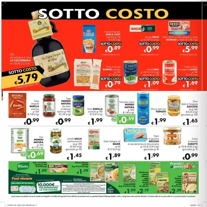 Sottocosto da 27 febbraio a 12 marzo di 2025 - Pagina del volantino 8