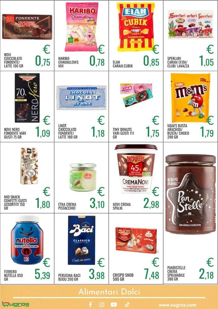 Offerte Sugros da 16 settembre a 5 ottobre di 2024 - Pagina del volantino 16