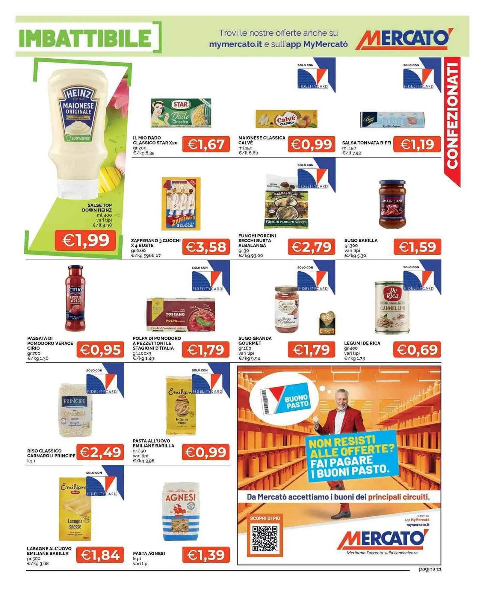 Volantino Mercatò da 23 marzo a 6 aprile di 2026 - Pagina del volantino 11