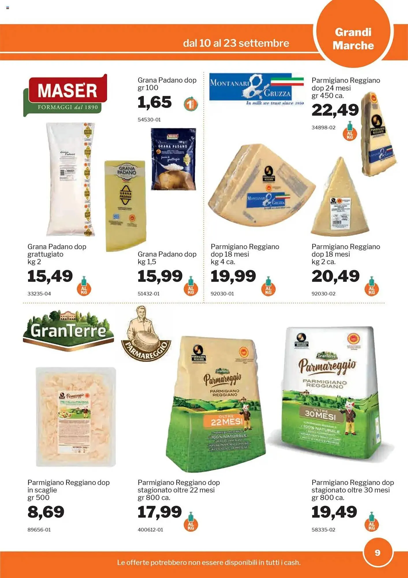 Volantino GrosMarket da 10 settembre a 23 settembre di 2025 - Pagina del volantino 9
