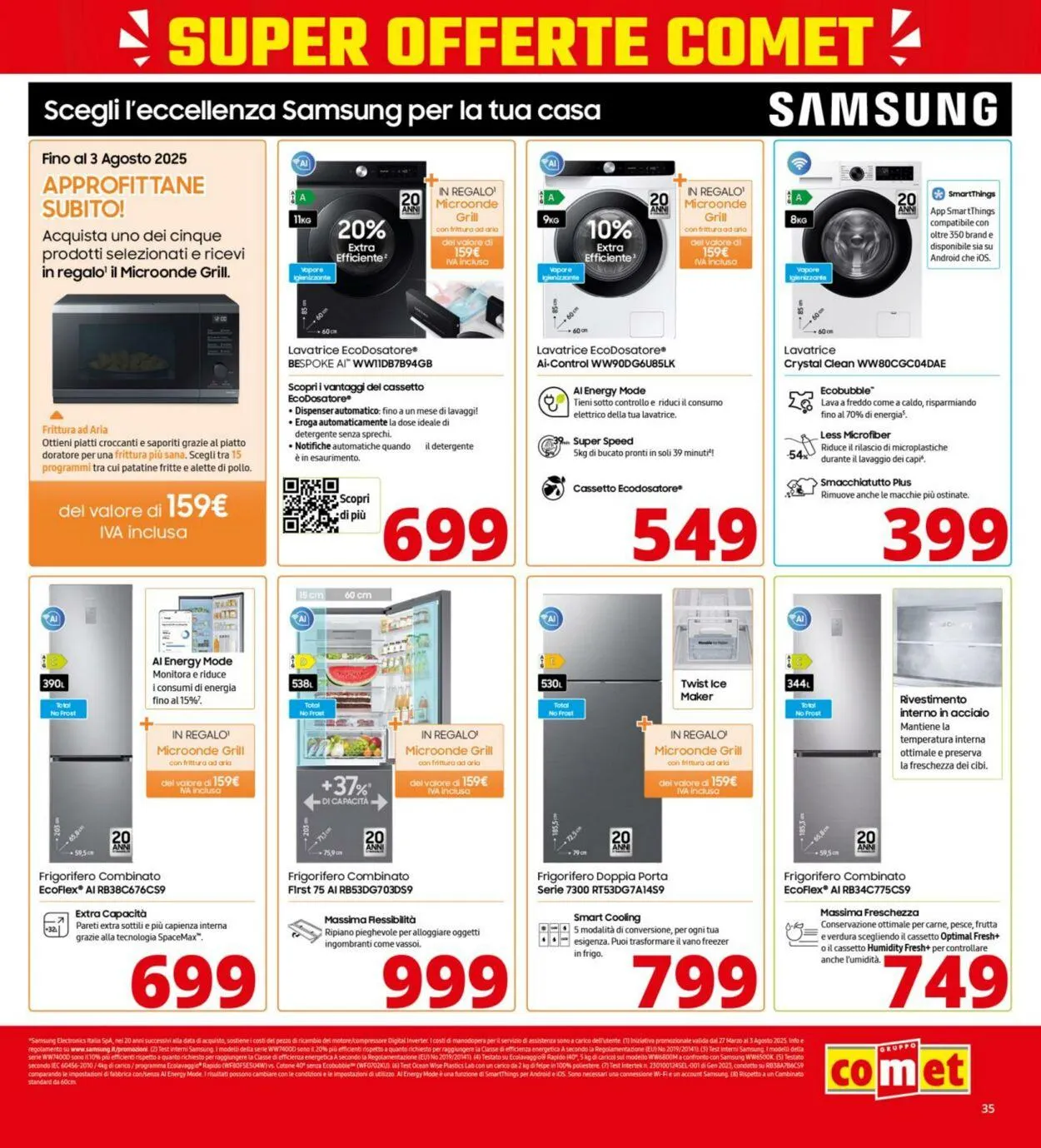 Comet Volantino attuale da 19 giugno a 3 luglio di 2025 - Pagina del volantino 35