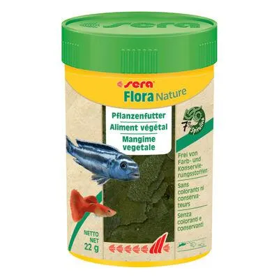 Sera Flora Nature Mangime Vegetale in Scaglie 100ml