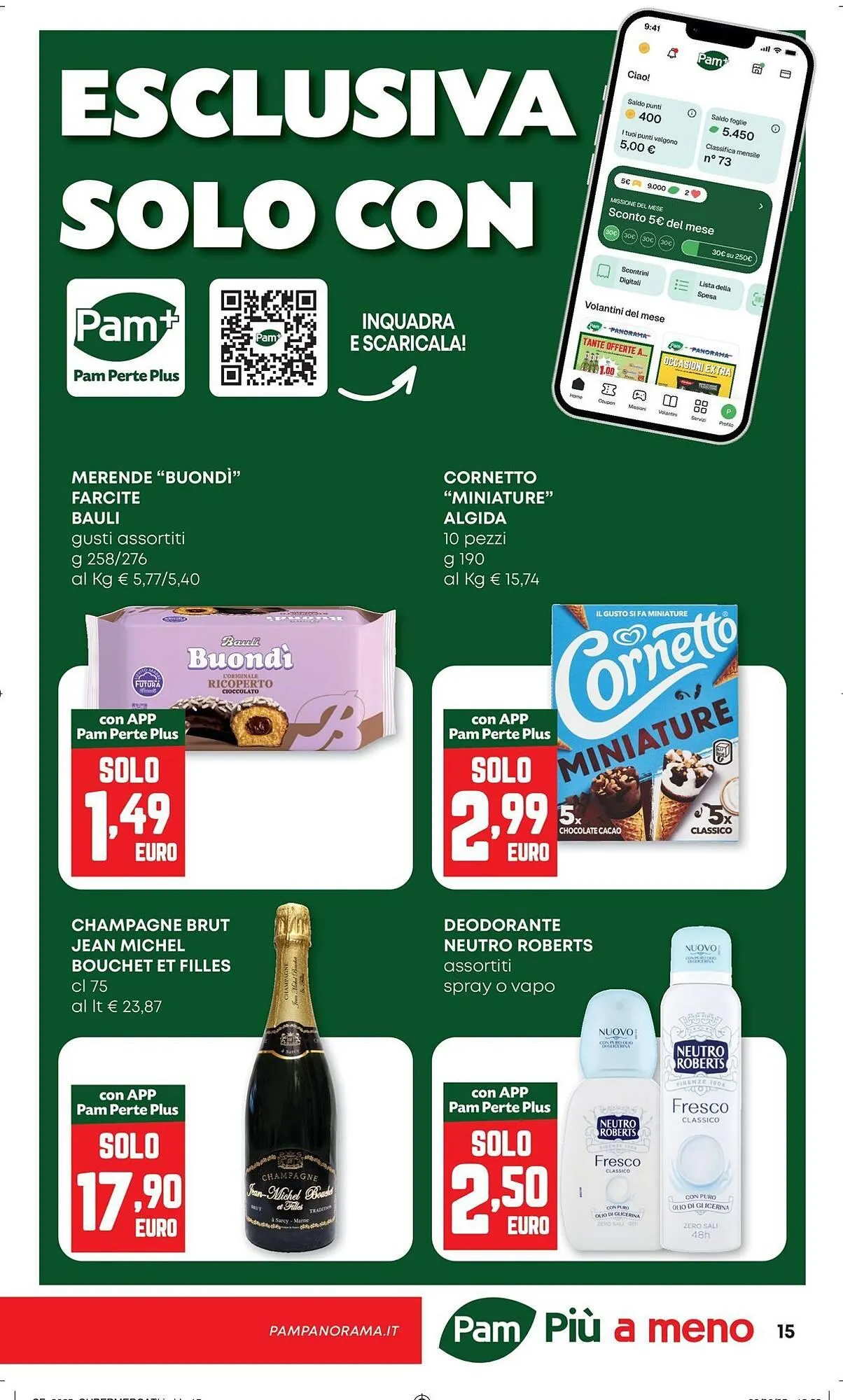 Volantino Pam da 3 luglio a 9 luglio di 2025 - Pagina del volantino 15
