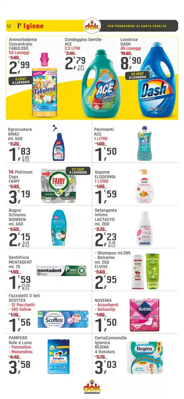 Tanti prodotti scontati oltre il 20% da 4 novembre a 16 novembre di 2024 - Pagina del volantino 12