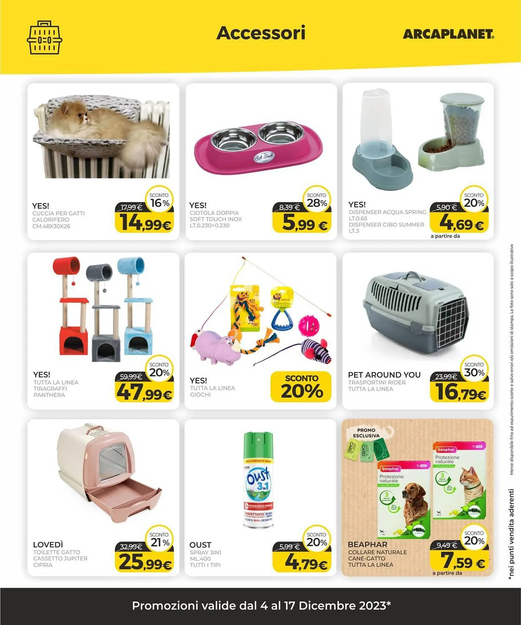 Volantino Arcaplanet da 4 dicembre a 17 dicembre di 2023 - Pagina del volantino 31