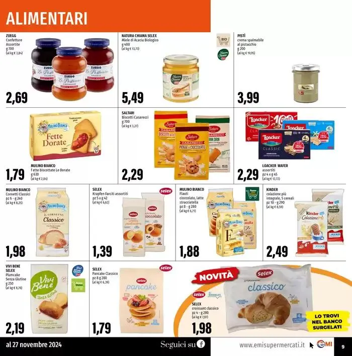 OFFERTISSIME da 14 novembre a 27 novembre di 2024 - Pagina del volantino 9
