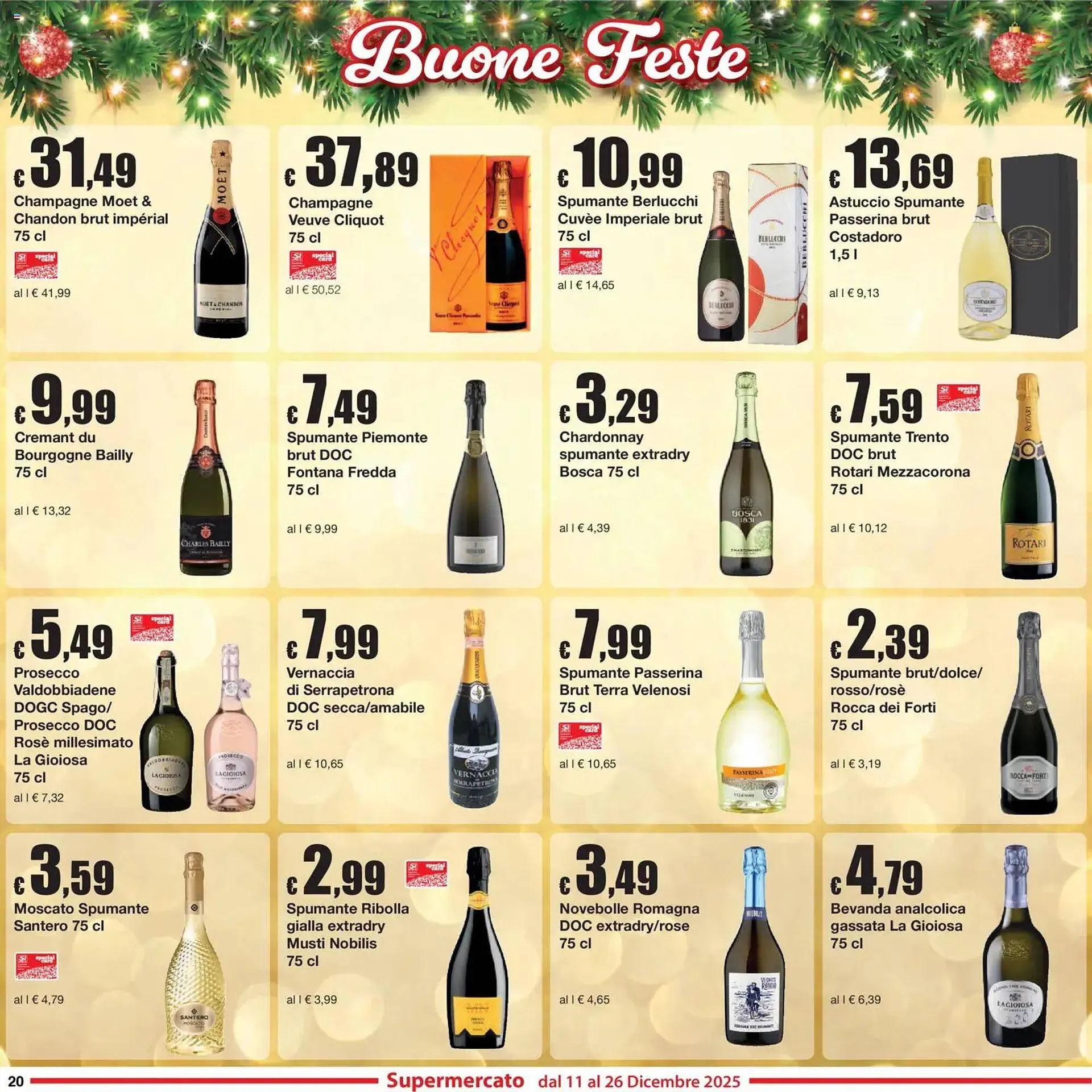 Volantino Sì con te da 11 dicembre a 26 dicembre di 2025 - Pagina del volantino 20