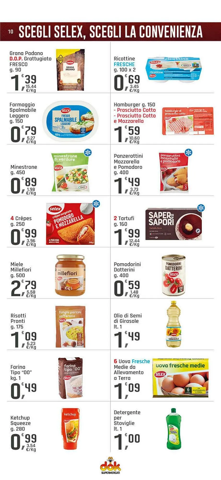 Volantino Supermercati Dok da 13 febbraio a 26 febbraio di 2025 - Pagina del volantino 10