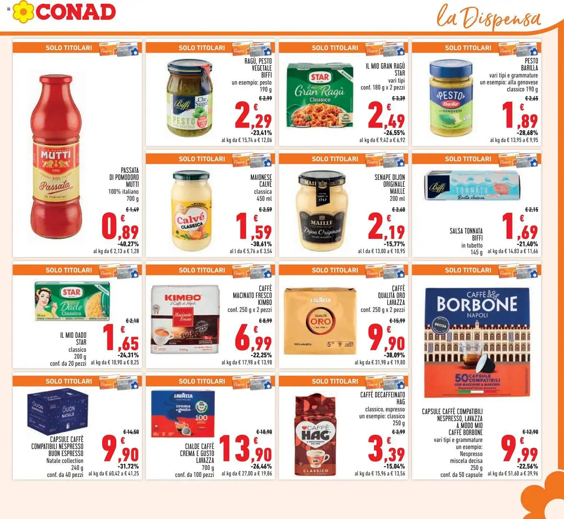 Volantino Conad da 10 dicembre a 26 dicembre di 2025 - Pagina del volantino 23