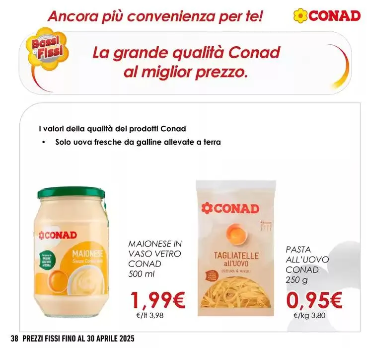 BASSI & FISSI da 2 gennaio a 30 aprile di 2025 - Pagina del volantino 38