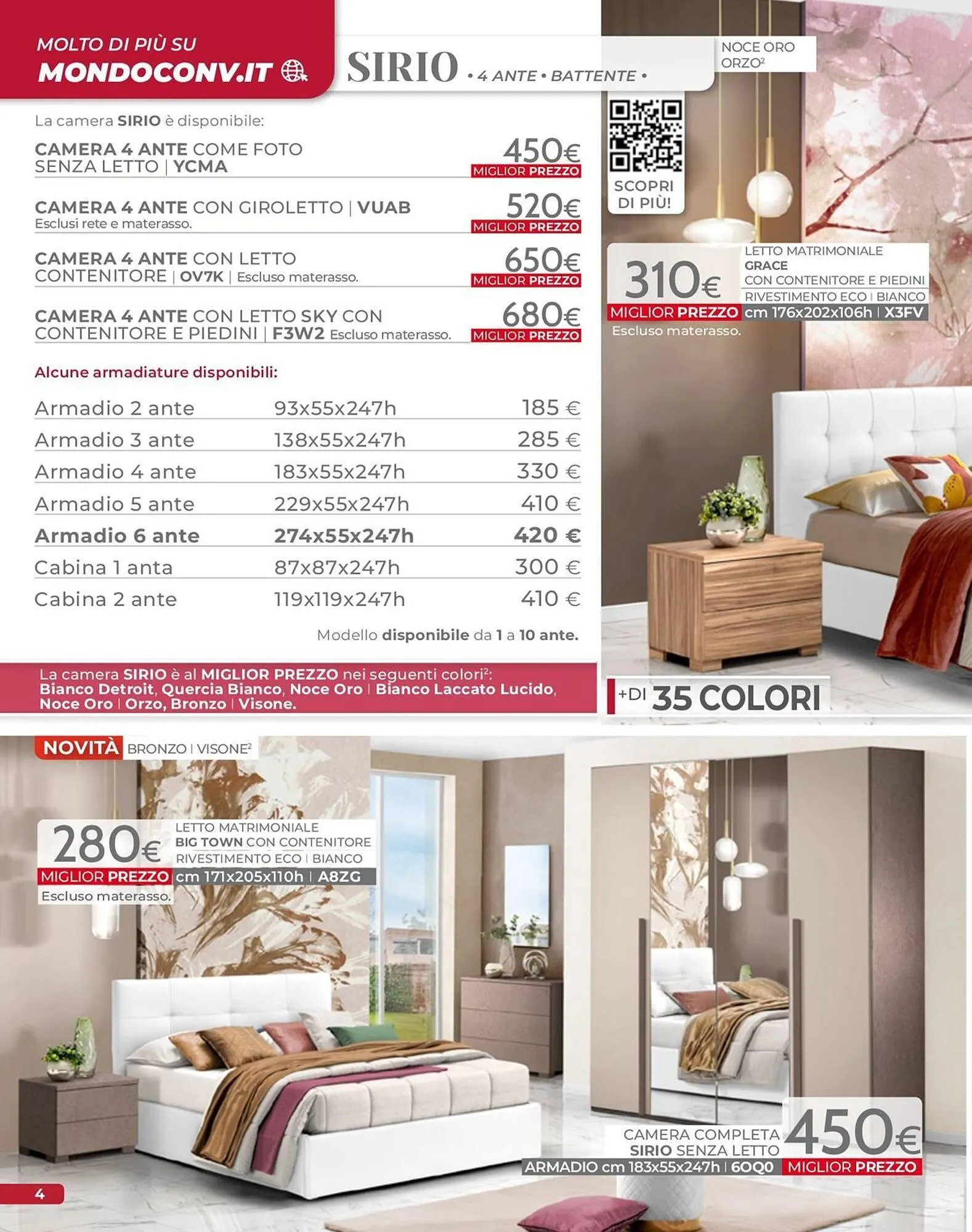 volantino Mondo Convenienza da 1 settembre a 31 dicembre di 2025 - Pagina del volantino 6