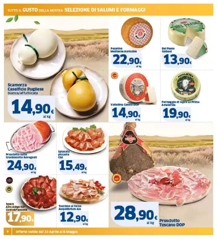 Offerte in forma da 23 aprile a 6 maggio di 2025 - Pagina del volantino 6