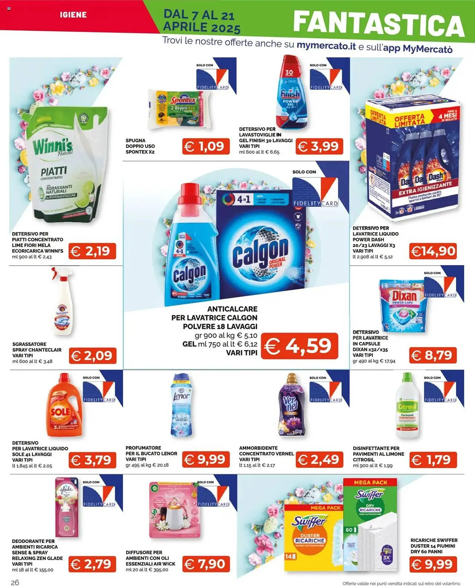 Volantino Mercatò Extra da 7 aprile a 21 aprile di 2025 - Pagina del volantino 26